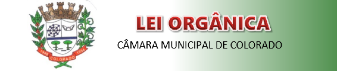 LEI ORGÂNICA