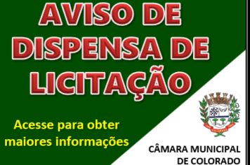 AVISO DE LICITAÇÃO 