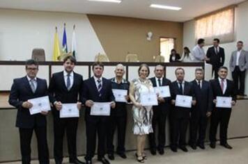 Vereadores são diplomados pela Justiça Eleitoral