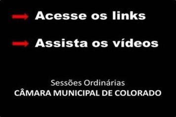 VÍDEOS: SESSÃO ORDINÁRIA DO DIA 20.08.2018