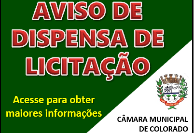 AVISO DE LICITAÇÃO 