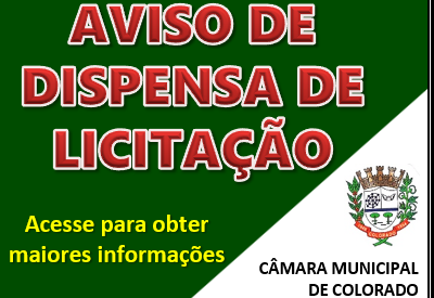 AVISO DE LICITAÇÃO 