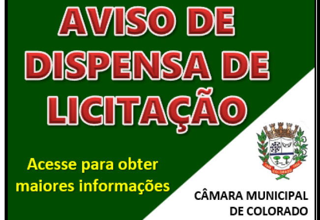 AVISO DE LICITAÇÃO 