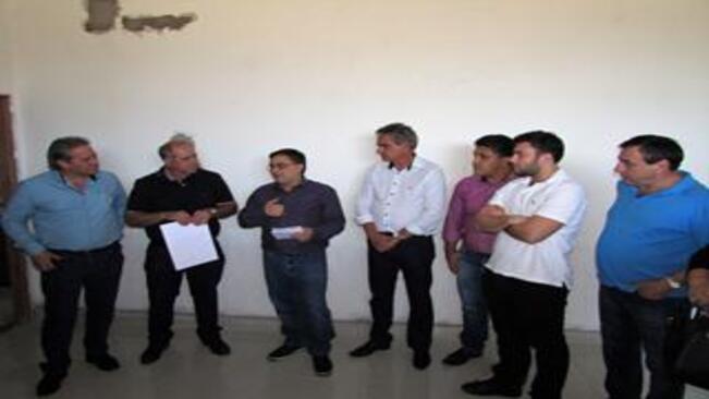 Michele Caputto, Secretario do Estado da Saúde, visita obras do Hospital e Maternidade Santa Clara