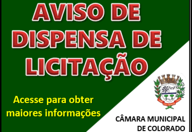 AVISO DE LICITAÇÃO 