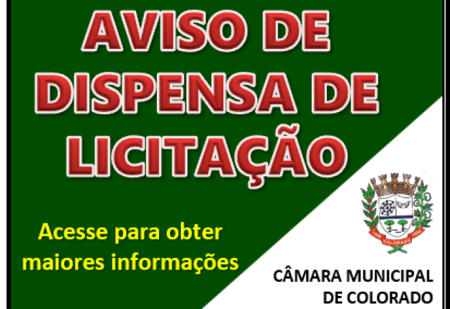 AVISO DE LICITAÇÃO 